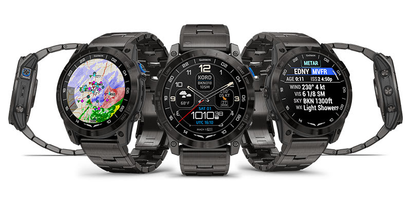 Montre Garmin D2 Mach 1 Pro Bracelet Titane